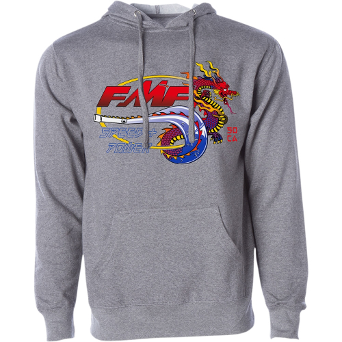 FMF Racing - FMF Racing Firestarter Hoodie - FA21121901HGXL - Heather Gray - X-Large