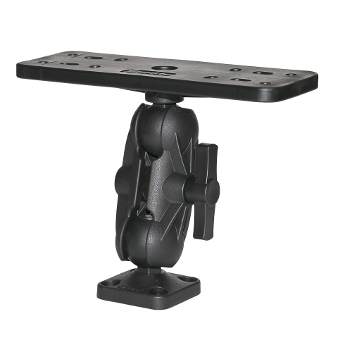 Scotty - Scotty 163 1.5" Ball Mount w/Fishfinder &amp; Universal Mounting Plate