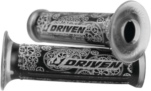 Driven Racing - Driven Racing Bandana Grip - Black/White - D335-WT