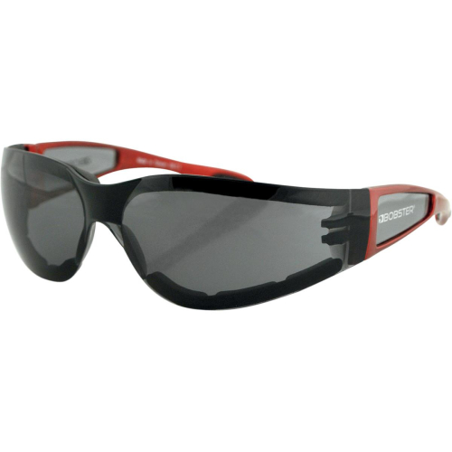 Bobster Eyewear - Bobster Eyewear Shield II Sunglasses - ESH221 - Red/Smoke Lens