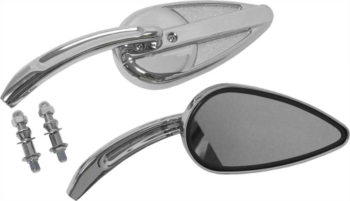 HardDrive - HardDrive Custom Vintage Style Mirrors - Chrome - 18-157