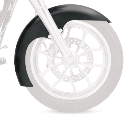 Klock Werks - Klock Werks Hugger Series Front Fenders With Mounting Blocks - Level - KWF-02-0494