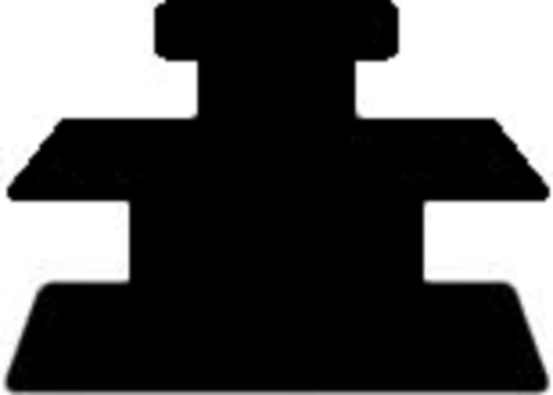 Sports Parts Inc - Sports Parts Inc Universal UHMW Tunnel Protector - 57.5in. L x 1in. H - 232731