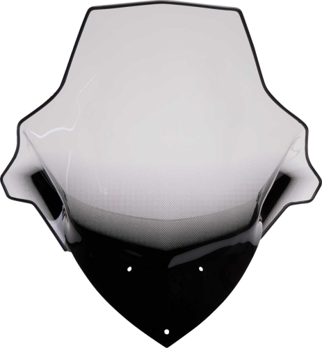 Powermadd - Powermadd Cobra Windshield - 19in. - Clear with Black Fade - 12040