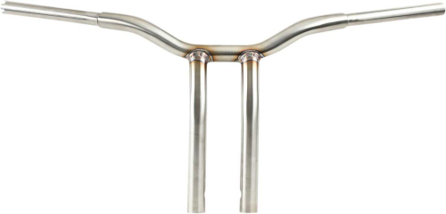 LA Choppers - LA Choppers 1-1/4in. Pullback Risers for Welded Kage Fighter T-Bars - Stainless Steel - LA-7338-14SS