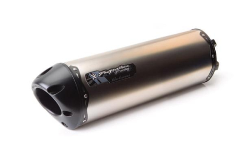 Two Brothers Racing - Two Brothers Racing M-2 Black Series V.A.L.E. Slip-On - Titanium - 005-3120408V-B
