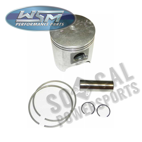 WSM - WSM Piston Kit (915cc) - 1.00mm Oversize to 74.00mm Bore - 010-840-07K