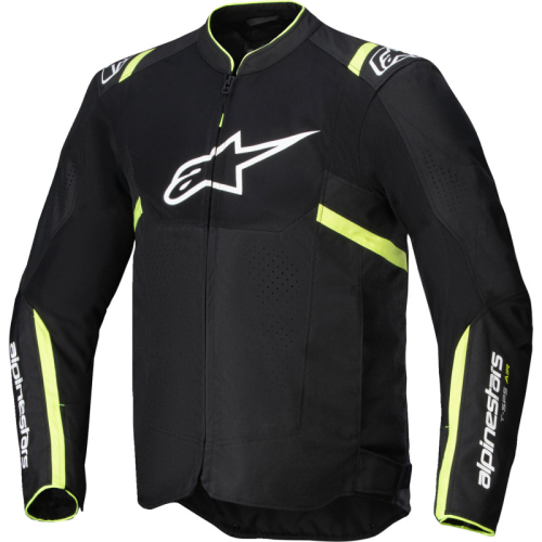 Alpinestars - Alpinestars T-SPS Air v2 Jacket - 3301025-155-3XL - Black/Yellow Fluo - 3XL