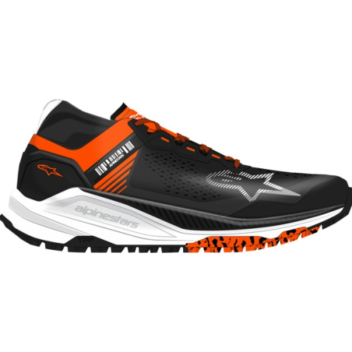 Alpinestars - Alpinestars Meta XR V2 Shoes - 2654825-134-135 - Black/Orange/White - 13.5