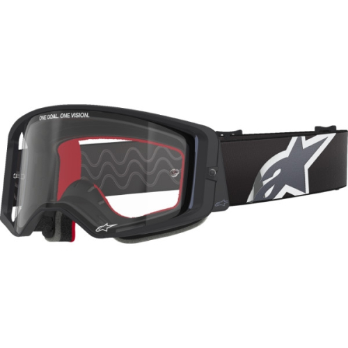 Alpinestars - Alpinestars Supertech Corp Goggles - 5100125-1507 - Black/Gray/Clear Lens - OSFM