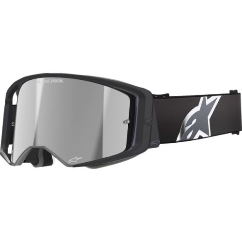 Alpinestars - Alpinestars Supertech Corp Goggles - 5100325-1513 - Black/Gray/Silver Mirror Lens - OSFM