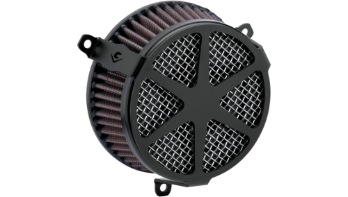 Cobra - Cobra Air Cleaner Kit - Spoke - Black - 606-0102-04B-SB