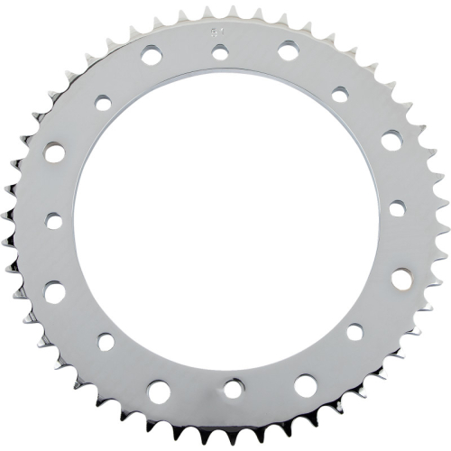 Drag Specialties - Drag Specialties Replacement Rear Sprocket - Chrome - 51T For 530 Chain Drive Conversion Kit - 1210-2668