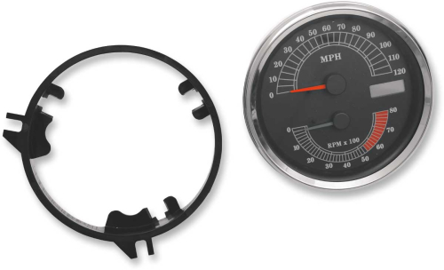 Drag Specialties - Drag Specialties Electronic Speedo/Tachometer - T21-6986
