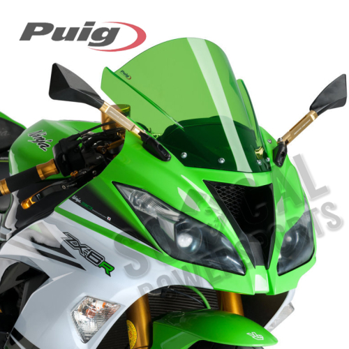 PUIG - PUIG Racing Windscreen - Green - 6482V