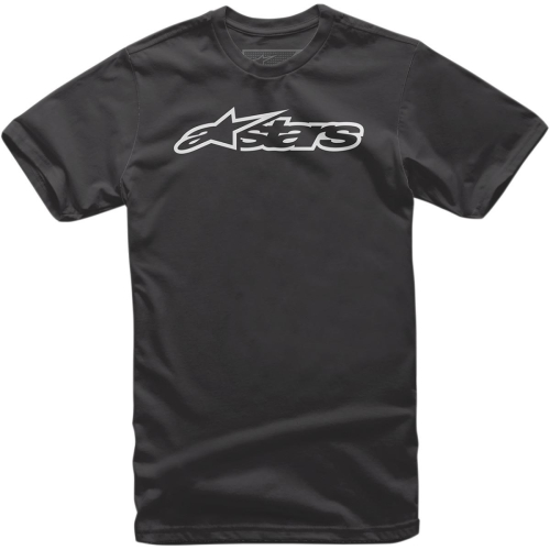 Alpinestars - Alpinestars Blaze Youth T-Shirt - 3038-72000-1020-XS - Black/White - X-Small