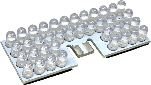 Letric Lighting Co. - Letric Lighting Co. Front Fender Tip LED Insert - Amber - LLC-FTL-A