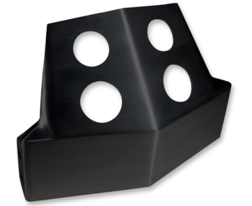 Speed Merchant - Speed Merchant Skid Plate - Black Powder-Coat - SM-DSP-2