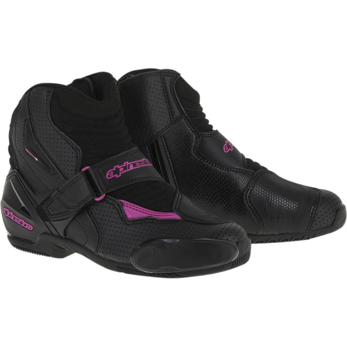 Alpinestars - Alpinestars Stella SMX-1R Vented Womens Boots - 2224116103943 - Black/Pink - 11