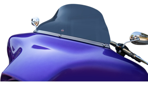 Klock Werks - Klock Werks Flare Windshield - 10.5in. - Dark Smoke - KWW-01-0619-DS