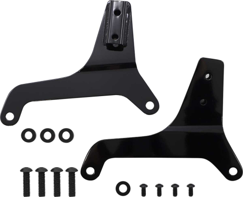 Drag Specialties - Drag Specialties Side Plates - Black - 1504-0071