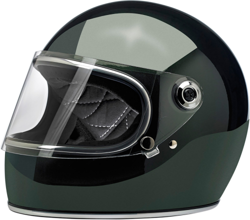 Biltwell Inc. - Biltwell Inc. Gringo S Solid Helmet - 1003-315-101 - Gloss Sierra Green - X-Small