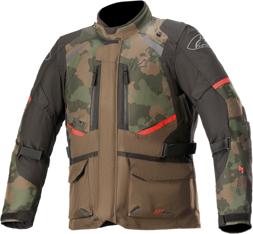 Alpinestars - Alpinestars Andes Drystar V3 Jacket - 3207521-858-S - Dark Khaki/Camo - Small