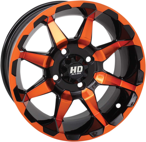 STI - STI HD6 Radiant Wheel - 14x7 - 4+3 Offset - 4/156 - Orange - 14HD603-ORG