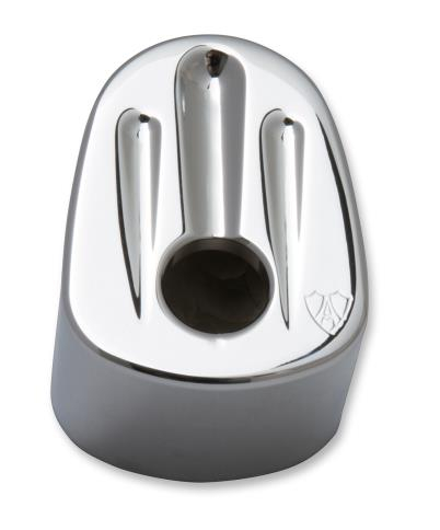 Arlen Ness - Arlen Ness Ignition Switch Cover - Deep Cut - Chrome - 04-190