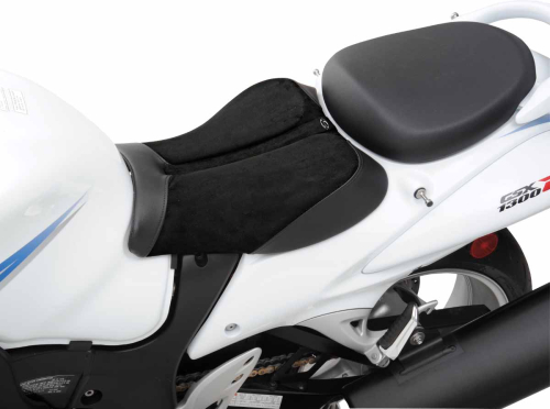 Saddlemen - Saddlemen Gel-Channel Sport One-Piece Solo Seat with Rear Cover - 0810-0823