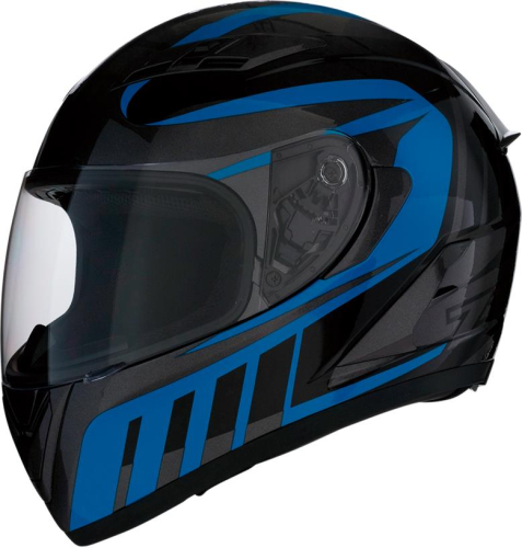 Z1R - Z1R Strike OPS Attack Helmet - 0101-11016 - Black/Blue - X-Large