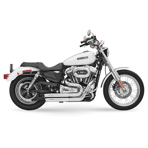 Bassani Manufacturing - Bassani Manufacturing FireSweep Exhaust System - Chrome - 14113D