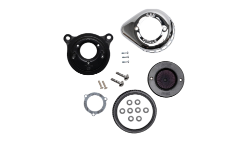 S&S Cycle - S&S Cycle Air Stinger Stealth Air Cleaner Kit - Chrome - 170-0721A