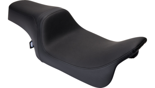 Drag Specialties - Drag Specialties Performance Predator 1-Up Seat - Smooth - Vinyl - 0801-1480
