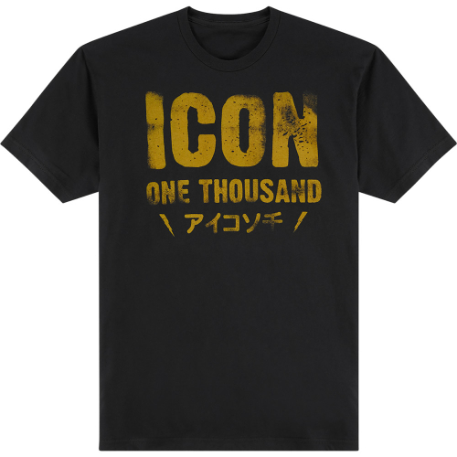 Icon - Icon Statement T-Shirt - 3030-19352 - Black - 3XL