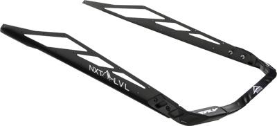 Skinz Protective Gear - Skinz Protective Gear Rear Aluminum Bumper - Flat Black - NXPRB100-FBK