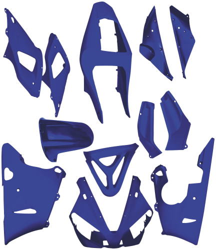 Yana Shiki - Yana Shiki Fairing Kit - Blue - BKS401BLU