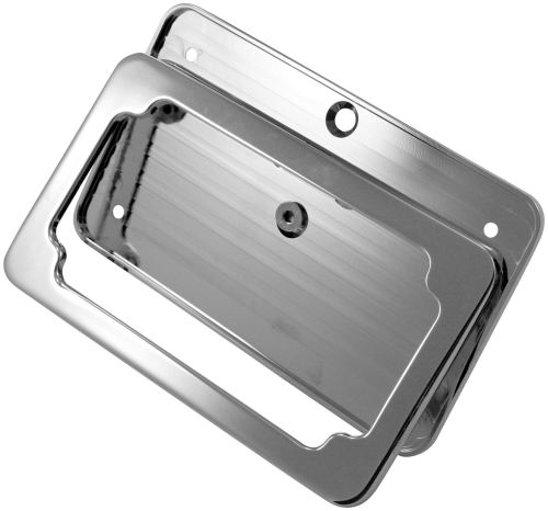 Yana Shiki - Yana Shiki Straight Tag Bracket - Chrome - CA3065