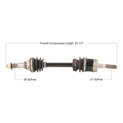TYTANEUM - TYTANEUM OE Style CV Axle - CAN-7075