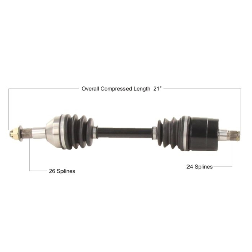 TYTANEUM - TYTANEUM OE Style CV Axle - CAN-7077