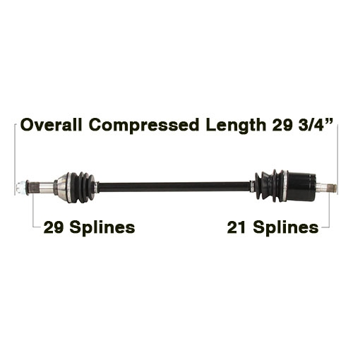 TYTANEUM - TYTANEUM OE Style CV Axle - CAN-7079