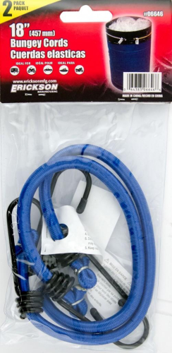 Erickson - Erickson Standard Bungee Cords - 18in. - 06646