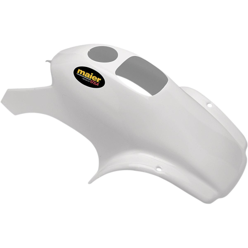 Maier Mfg - Maier Mfg Race Front Fender - White - 117291
