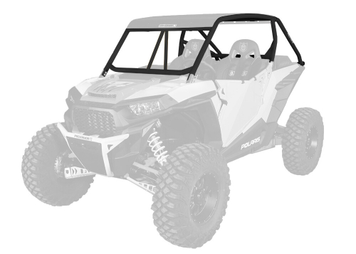 Pro Armor - Pro Armor Baja Cage with Intrusion Bars - Black - P141C025BL