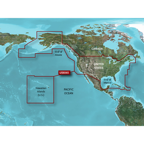 Garmin - Garmin BlueChart&reg; g3 HD - HXUS604x - US All &amp; Canadian West - microSD&trade;/SD&trade;