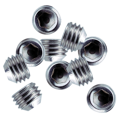 Whitecap - Whitecap ¼"-28 Thread SS Set Screws - 10 Pack
