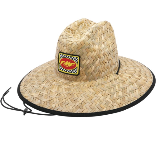 FMF Racing - FMF Racing Titles Straw Hat - SU21193904-NAT-OS - Natural - OSFM