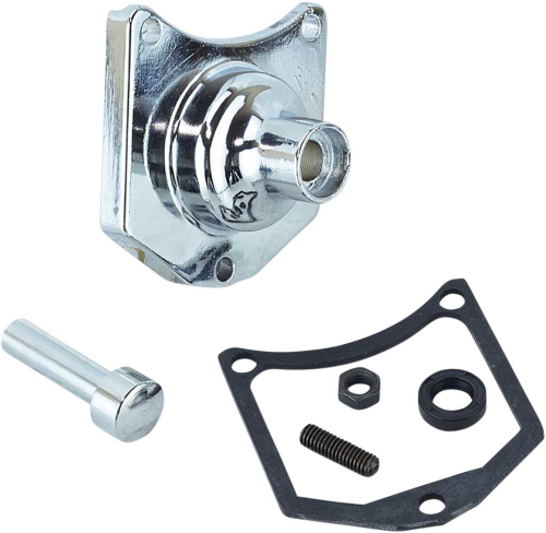 Drag Specialties - Drag Specialties Solenoid End Cover/Starter Button for 1.6 & 1.8kW Starters - 2110-0980
