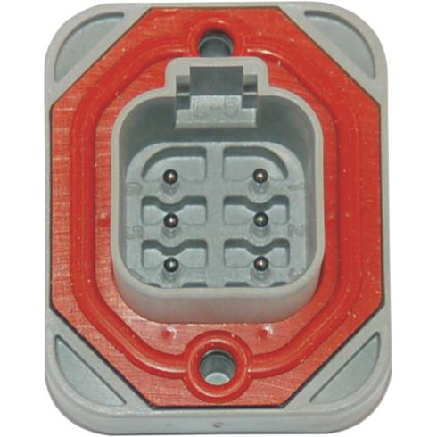 Namz - Namz Deutsch DT Sealed Connector Components - 6 Position Header - DTH-06
