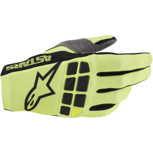 Alpinestars - Alpinestars Racefend Gloves - 3563520-551-XL - Yellow/Black - X-Large
